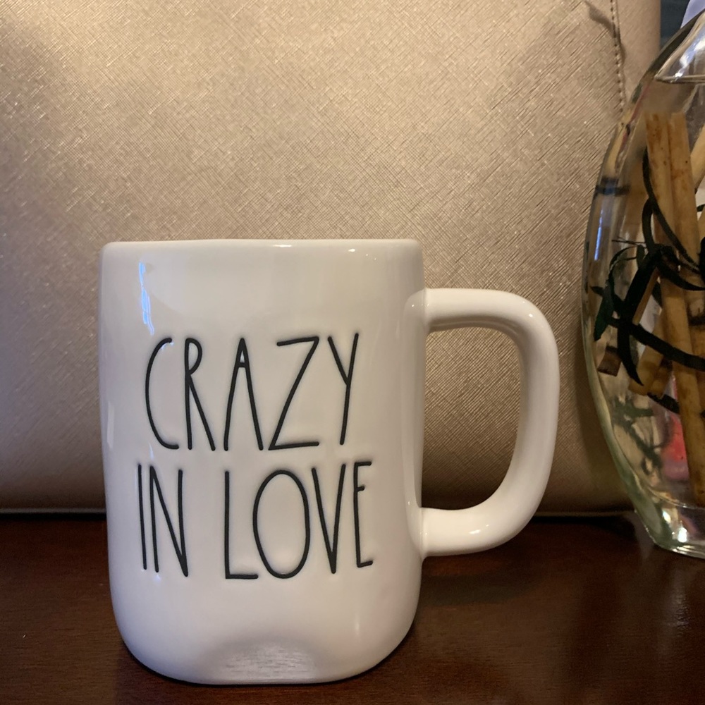 Rae Dunn crazy in love mug